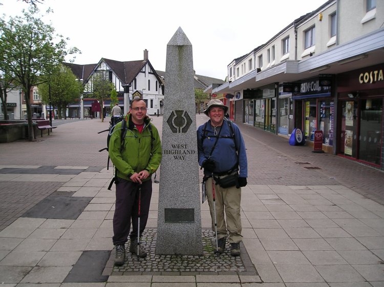 Me and Dale at the start